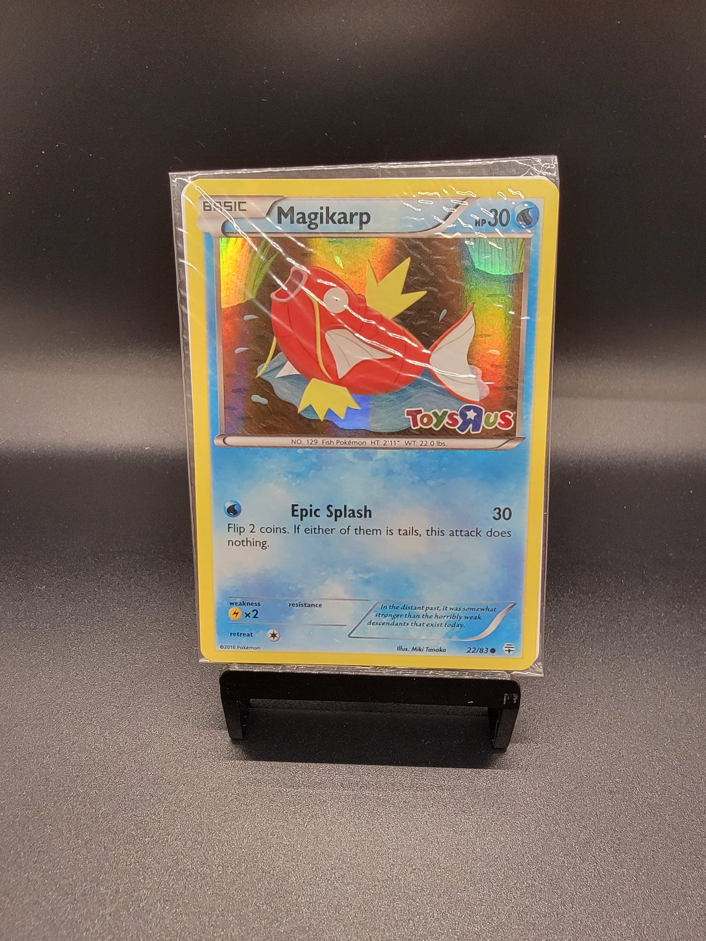 Magikarp 22/83 sealed Toys R Us promo