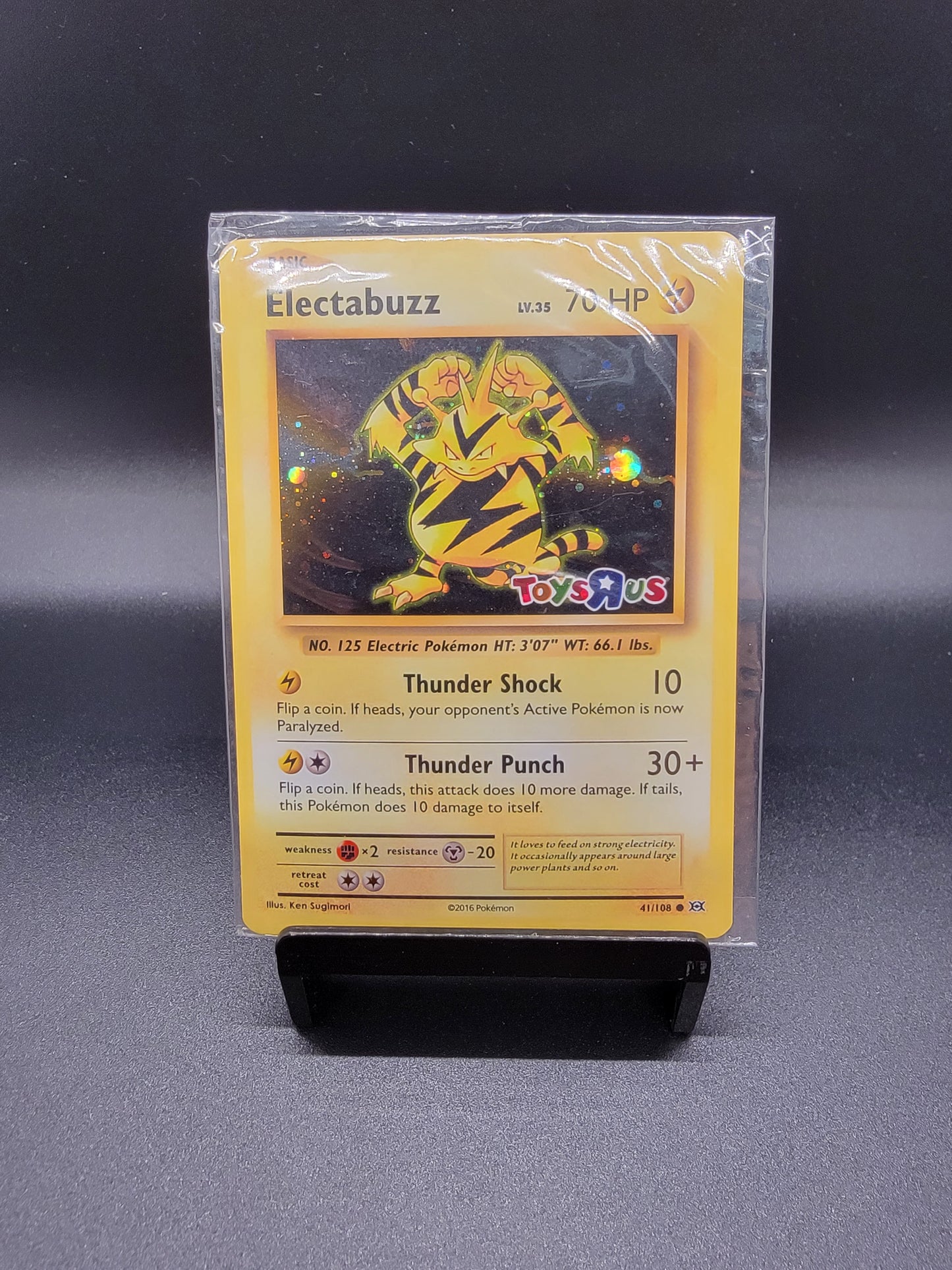 Electabuzz LV.35 sealed Toys R Us promo